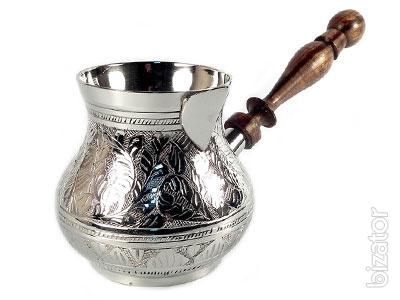 The Turks with Turkish Brass, handmade, chasing, mahogany handle unscrewed. 