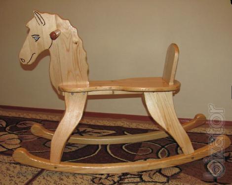 The konyachku-kids wooden rocking chair 