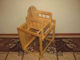 Table, children's high chair wooden 