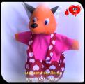 Doll - glove puppet theatre. Soft toy 