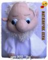 Doll - glove puppet theatre. Soft toy 