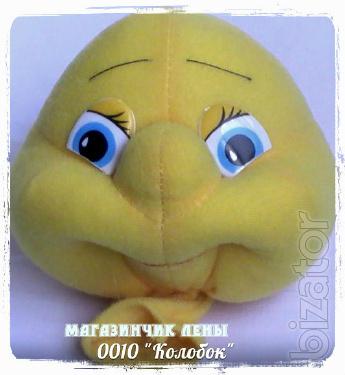 Doll - glove puppet theatre. Soft toy 
