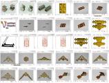 Accessories for boxes, pendants for pictures