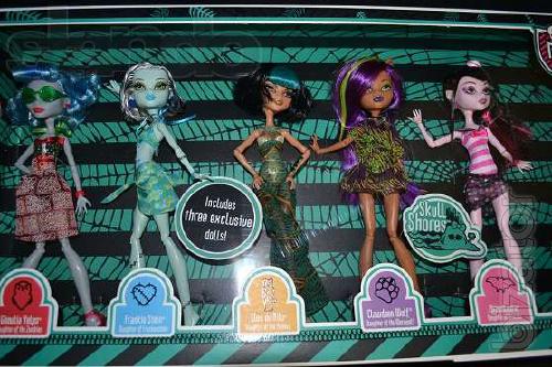 Dolls Monster High original from Mattel set of 5 dolls 