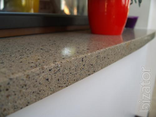 The proposed sills with quartz stone of any complexity for the order! 