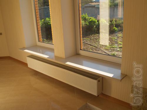 The proposed sills with quartz stone of any complexity for the order! 