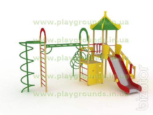 Children's play complex Superman. 