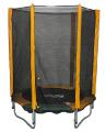 Trampoline for the home with a safety net, 140cm