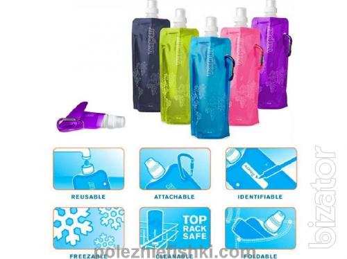 Flexible water bottle vapur anti bottle) 