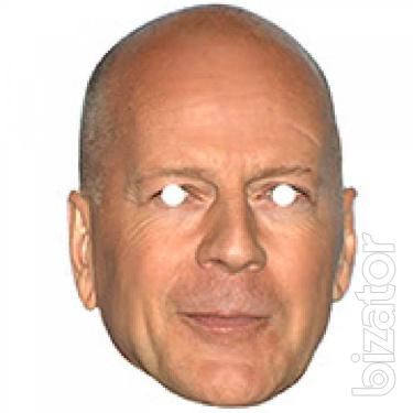 Masks of celebrities 