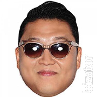 Masks of celebrities 