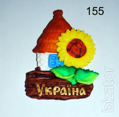 Ukrainian Souvenirs magnets handmade wholesale 