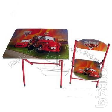 The children Desk with chair, folding! 