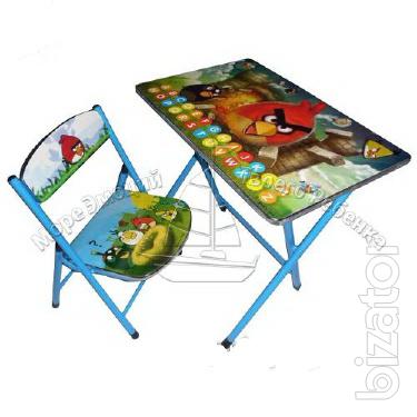 The children Desk with chair, folding! 