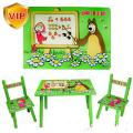 Table with 2 kids umya chairs 