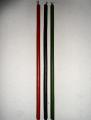 Candle wax ritual = red,black,green. 