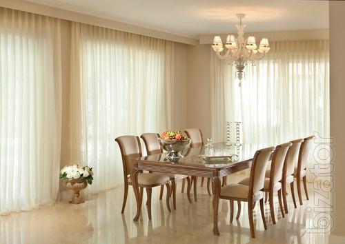 Sew Curtains around Kiev. A designer - for Free! 