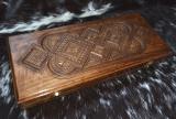 We offer backgammon, chess wood with carvings. 
