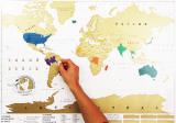 Scratch map of the world 