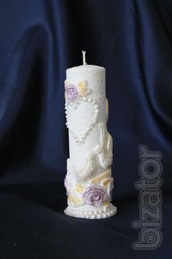 Wedding candles 