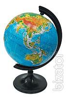 The physical globe