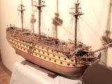 Sell linear model ship of Admiral Nelson . 
