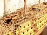 Sell linear model ship of Admiral Nelson . 