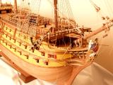 Sell linear model ship of Admiral Nelson . 