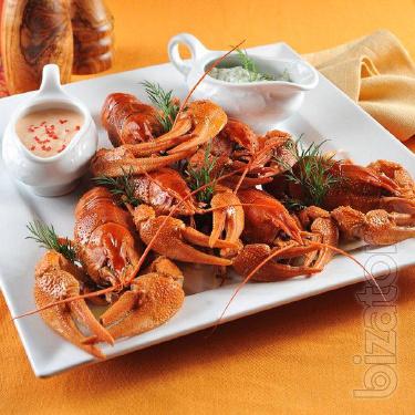 Live Crayfish with free shipping in Kiev: 90, 140 and 170 UAH. 