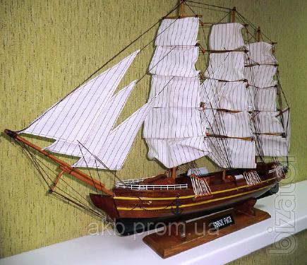 Model sailing ship "Gorge Foch" 80 cm 