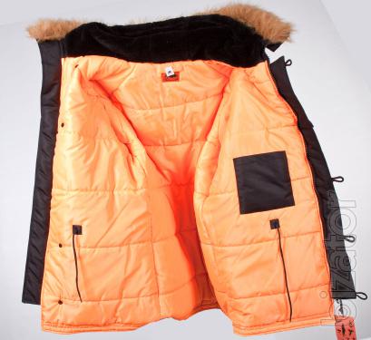 Winter jacket N-3B AK black Chameleon 
