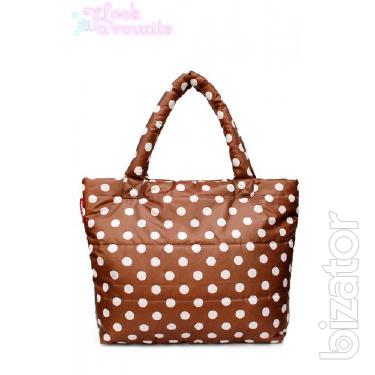 Bag ladies padded. Polka dot. MZ018 