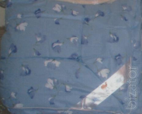 Quilted blankets from down colts Simferopol 