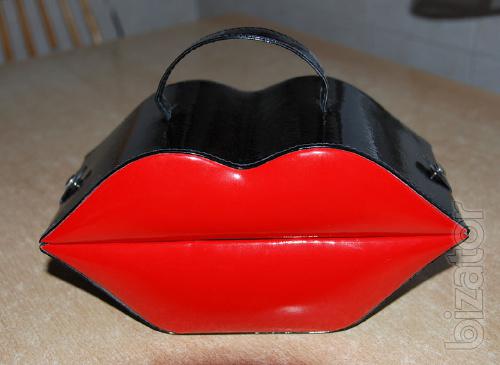 Bag pink lips new 