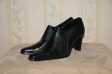 Ankle boots black leather 