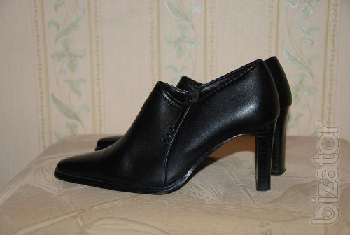 Ankle boots black leather 