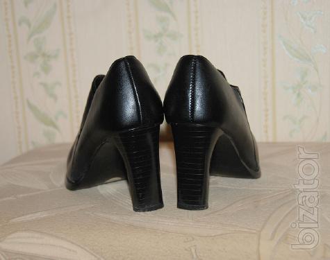 Ankle boots black leather 