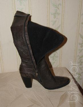 Boots brown leather 