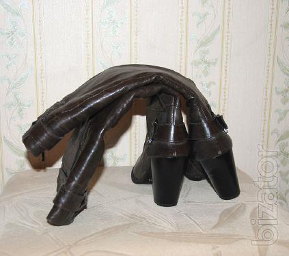 Boots brown leather 