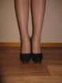 Black suede shoes 