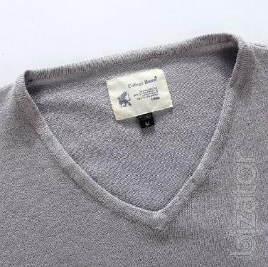 Slim men's sweater V-neck A 