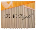Lambrequin, curtains, curtains, net curtains.