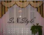 Lambrequin, curtains, curtains, net curtains.