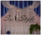 Lambrequin, curtains, curtains, net curtains.