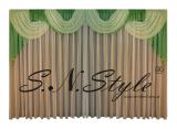 Lambrequin, curtains, curtains, net curtains.