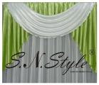 Lambrequin, curtains, curtains, net curtains.