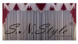 Lambrequin, curtains, curtains, net curtains.
