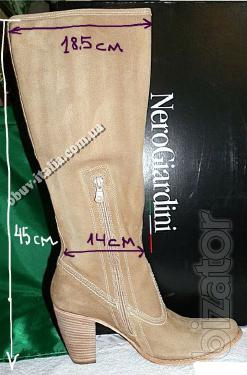 Boots womens leather company Nero Giardini p-about Italy 