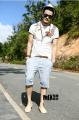 Linen shorts for men A 