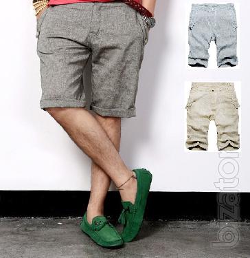 Linen shorts for men A 